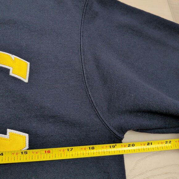 UC Santa Cruz Banana Slugs Crewneck Sweater Mens S Champion Embroidered Blue - Picture 5 of 9